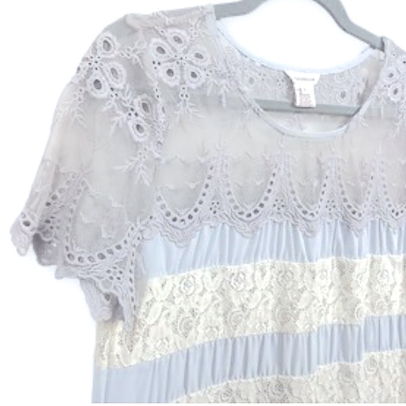 Sundance Lace in Bloom Tunic and Mini Dress Casual Wedding Balletcore - Picture 4 of 8